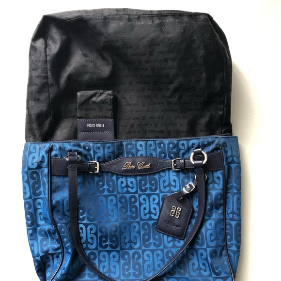 Piero Guidi il Mio Monogramma 1970 Travel Bag, EUC - Picture 9 of 15